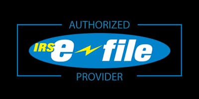 Authorized IRS e-file Provider - certified to securely file tax returns electronically with the IRS.